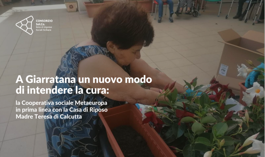 A Giarratana un nuovo modo di intendere la cura: la Cooperativa sociale Metaeuropa in prima linea con la Casa di Riposo Madre Teresa di Calcutta